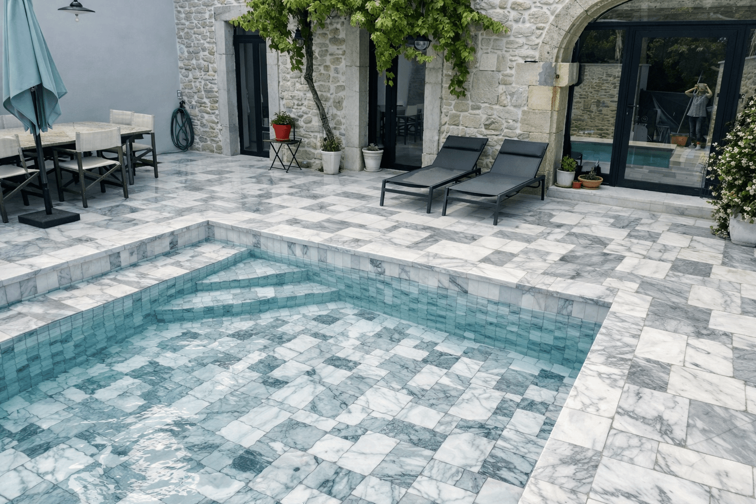 Pierre naturelle pour terrasse - Nos conseils pour un extérieur élégant et résistant